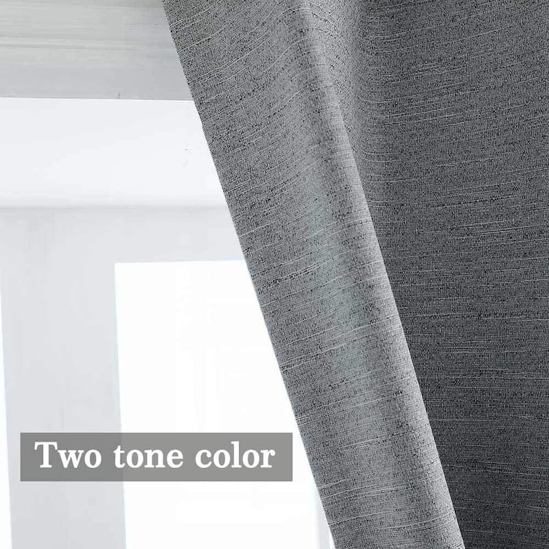 Slinding Glass Door Curtains, Blackout Extra Wide Patio Curtain Drapes Polyester Belmar Grommet Panel