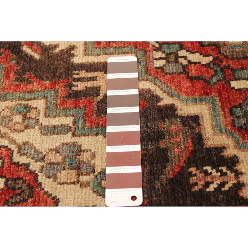 ECARPETGALLERY Hand-knotted Andelz Brown Wool Rug - 4'0 x 12'2