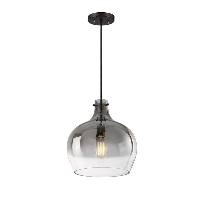 Meridian M70078 Single Light 13" Wide Pendant
