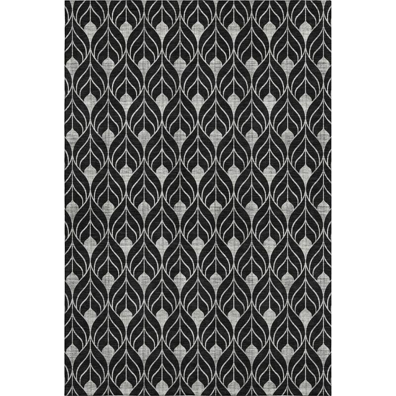Premium Washable Super Soft Geo Teardrop Mayfield Rug