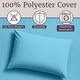 preview thumbnail 5 of 6, Lavish Home 3-Piece Brushed Microfiber Bed Twin Sheet Set (Light Blue)