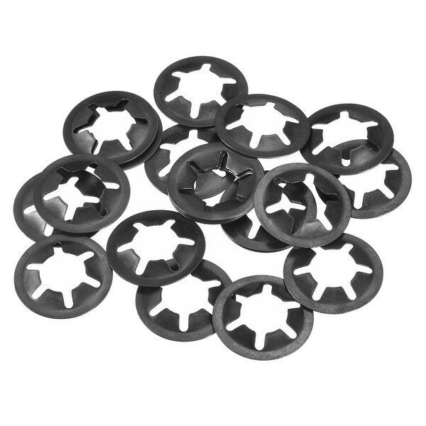 Starlock Washers , M12x25 Internal Tooth Clips Fasteners Kit , Pack of 20 - M12x25,20pcs