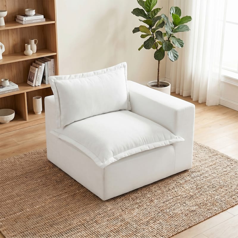 Comfy Cloud Couch Plush Modular Sectional Sofa For Living Room
