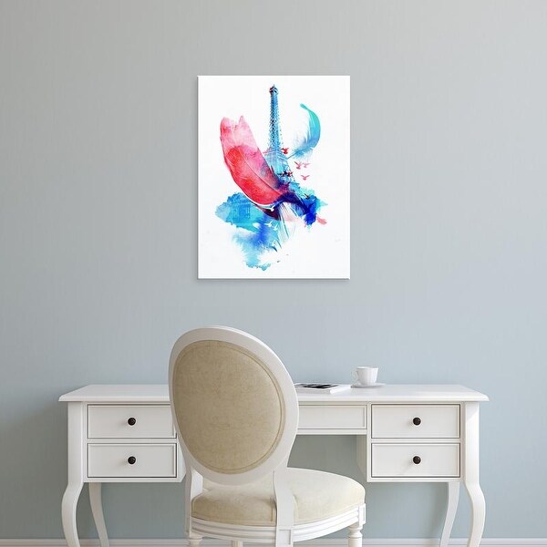 Easy Art Prints Robert Farkas's 'Pigeons of Paris' Premium Canvas Art