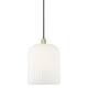 Option Black Antique Brass / Gloss White