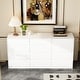 preview thumbnail 8 of 30, Modern 12-Drawer Bedroom Dresser - Sleek Storage Chest, White or Black