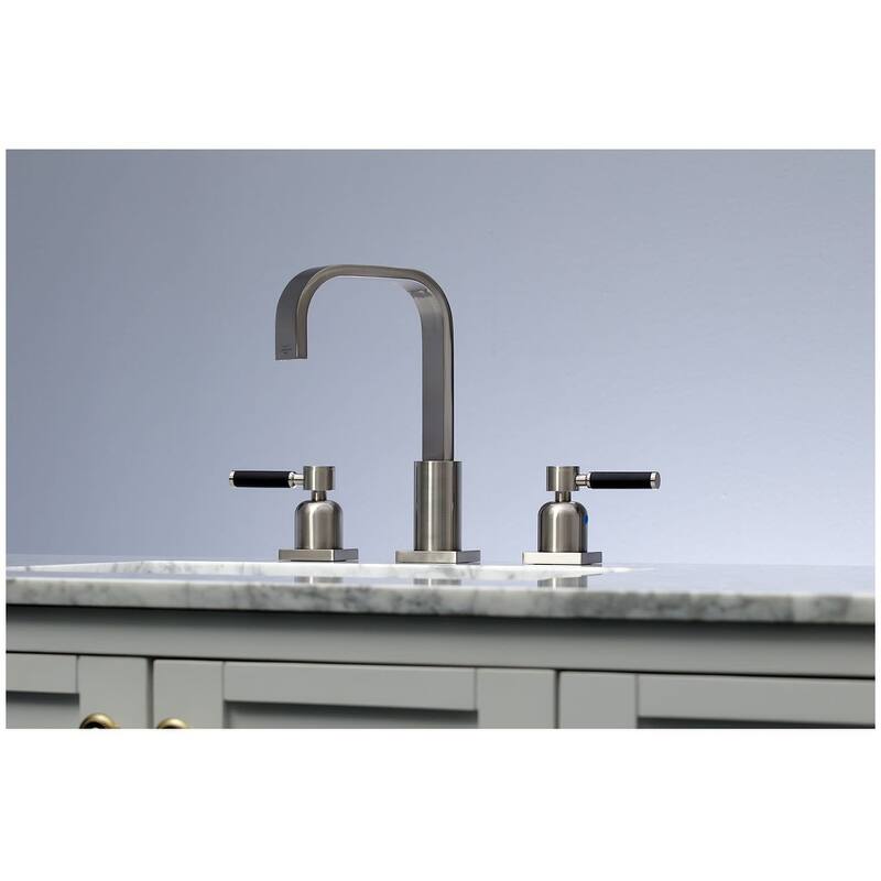 Kingston Brass Kaiser 1.2 GPM Widespread Bathroom Faucet with Pop-Up