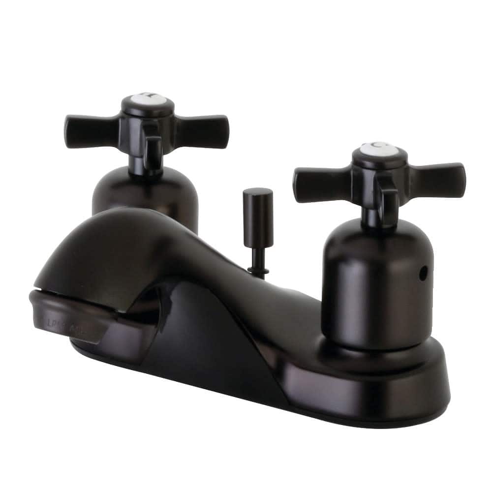 Kingston Brass Millennium 1.2 GPM Centerset Bathroom Faucet with Metal
