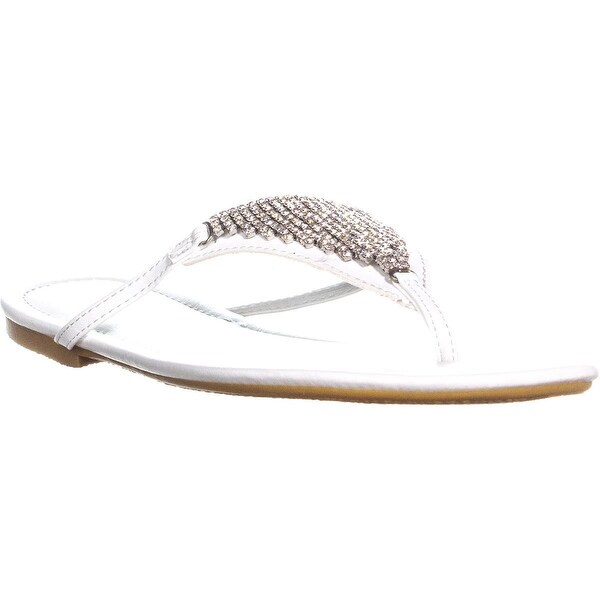 rampage white sandals