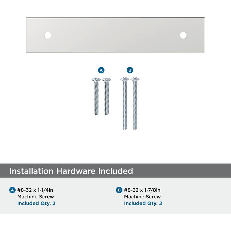 Amerock BP37762 Ladera 5" Backplate for 3-3/4" Center to Center