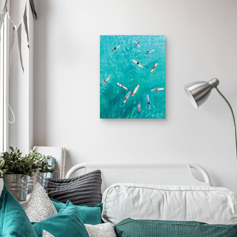 Breakers I by Studio Arts Canvas Art Print