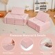 preview thumbnail 20 of 22, 22Pcs Modular Kids Play Couch, Toddler Play Foam Convertible Couch, Floor Sofa for Children for Playroom Bedroom