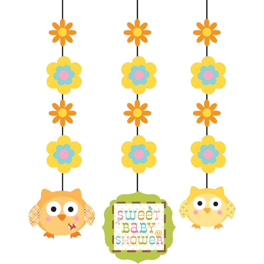 Shop Pack Of 18 Happi Tree Sweet Baby Shower Printed Hanging