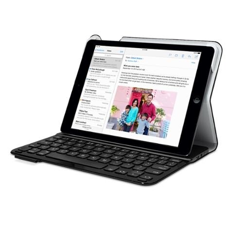 Logitech Ultrathin Folio Keyboard Case for iPad Air - Black (Will not fit iPad A