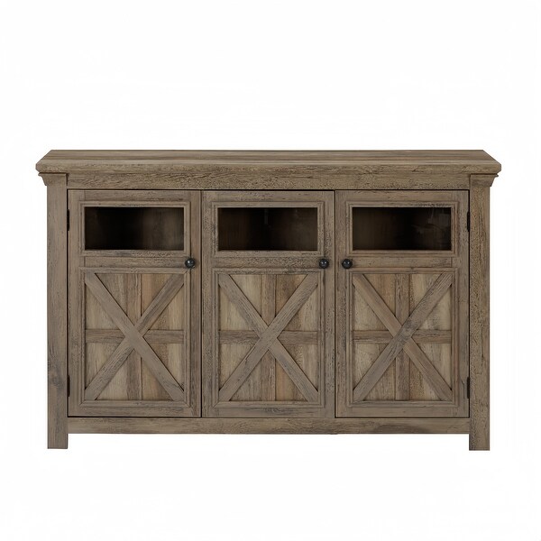 Gray wash buffet cabinet sale