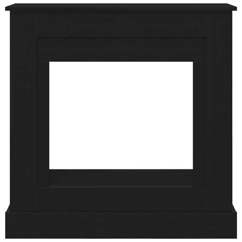 vidaXL Fireplace Surround 35.4x11.8x35.4" Engineered Wood