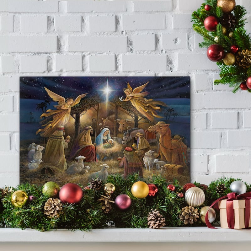 Nativity-Premium Gallery Wrapped Canvas - Ready to Hang