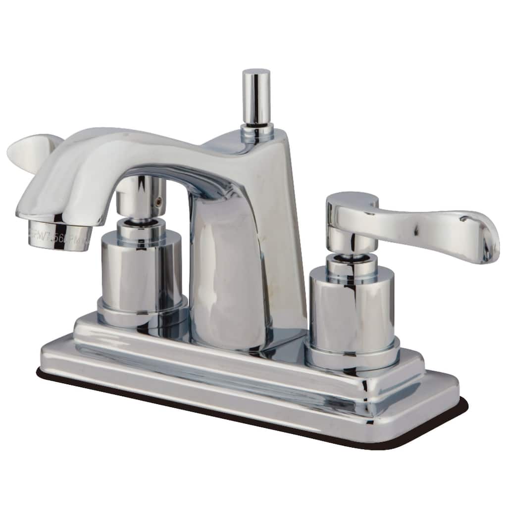 Kingston Brass 1.2 GPM Centerset Bathroom Faucet with Pop-Up Drain
