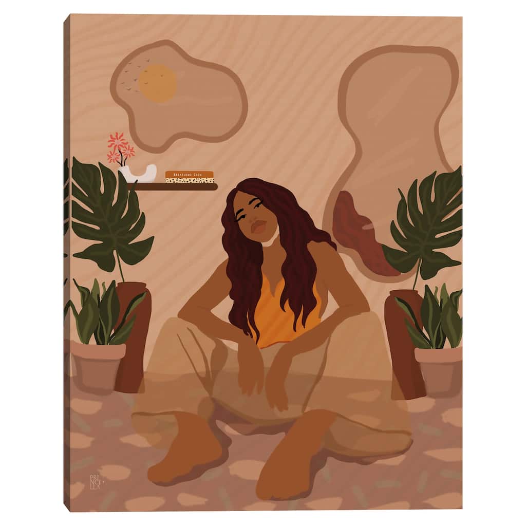 Plant Bae by Princella Canvas Art Print