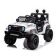 preview thumbnail 13 of 16, Realistic Ride-On Truck for Kids: 12V, 3 Speeds, LED Lights, and Music