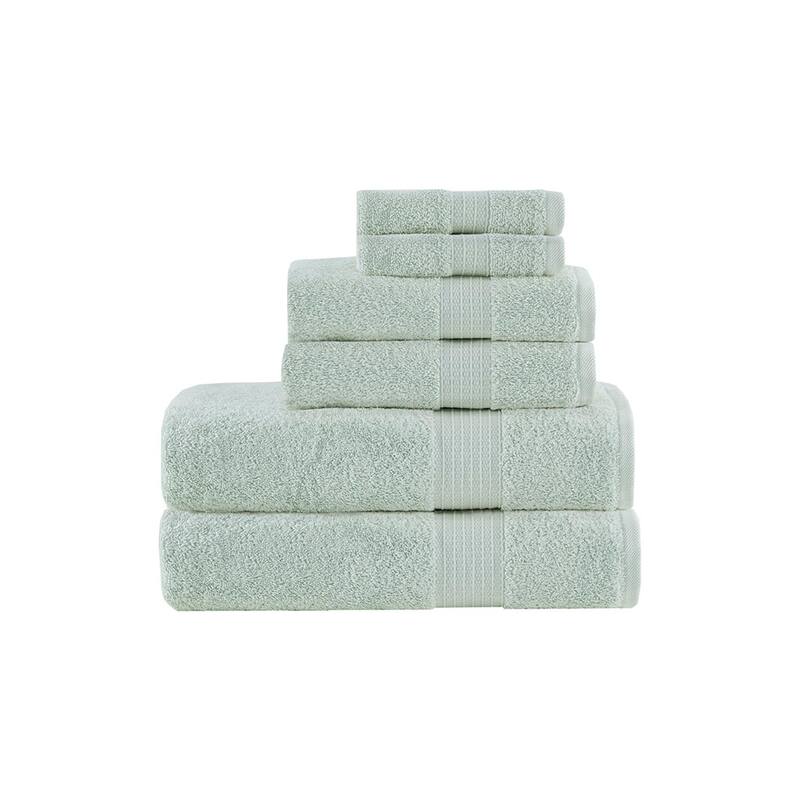 6 Piece Cotton Towel Set