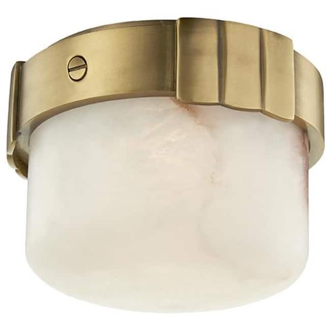 Hudson Valley Lighting Beckett Single Light 6" Wide Integrated LED - Aged Brass