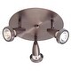 preview thumbnail 1 of 1, Access Lighting Mirage - 3-Light Cluster Spotlight - Bronze Finish