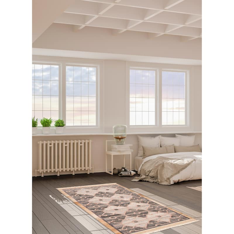 Ankara FW Grey Kilim 5'1" x 8'1" - 5'1 x 8'1