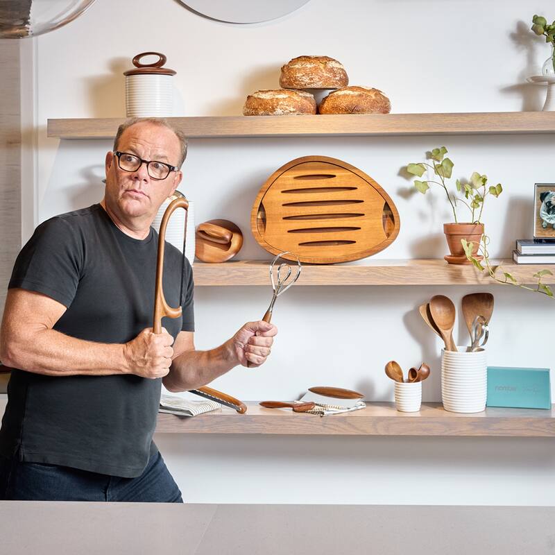 Nambe Breaking Bread Cutting Board