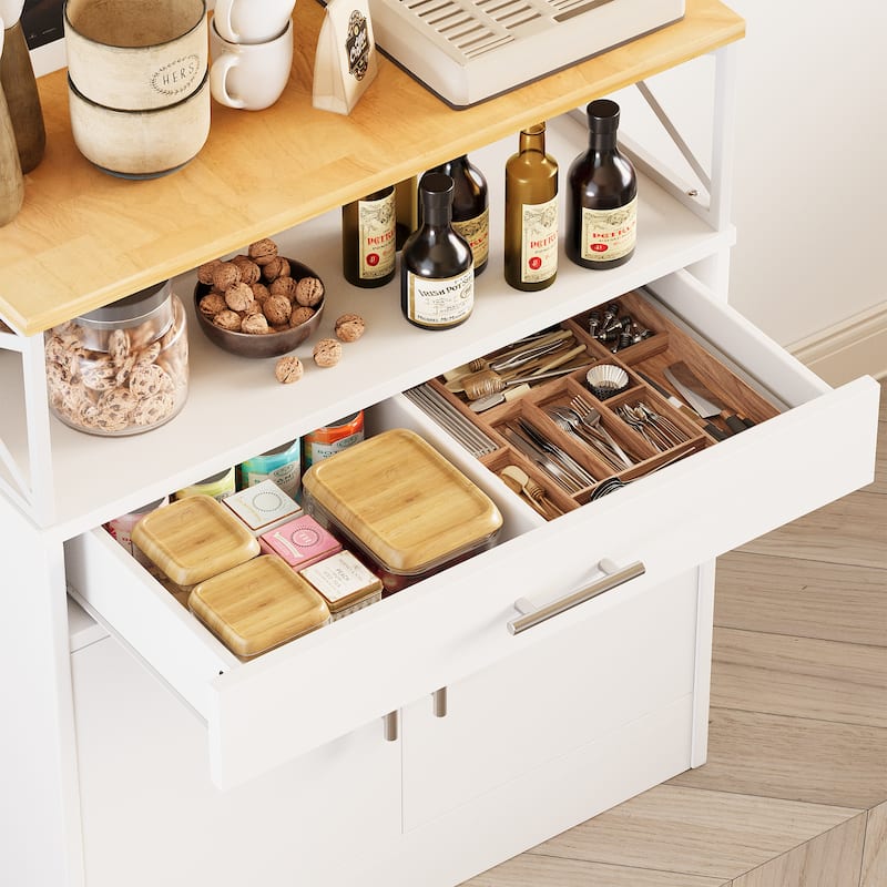 Sideboard Buffet & Storage Cabinet – Versatile Sideboard for Living Room, Dining Room, or Entryway