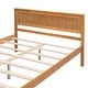 preview thumbnail 11 of 62, Classic Platform Bed Wood Bed with Headboard, Solid Wood Platform Bed Frame with Strong Slats Support/No Box Spring Needed