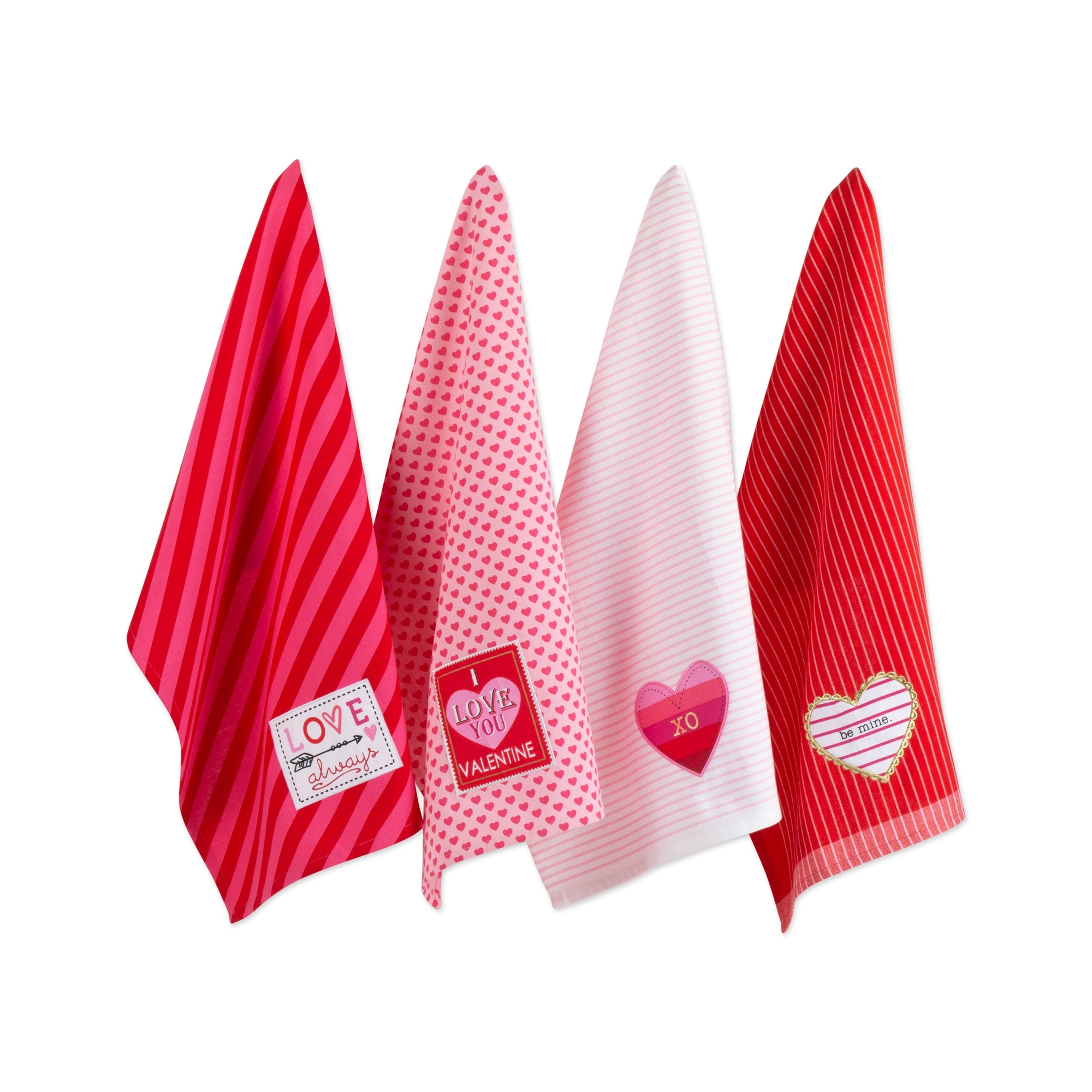 DII Valentine's Day Printed Dishtowel (Set of 2)