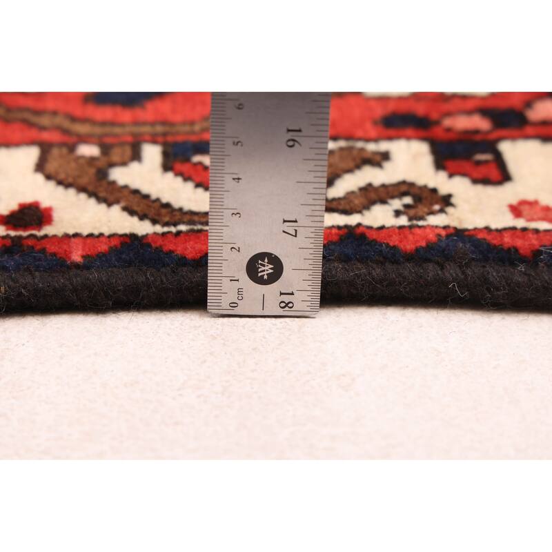 ECARPETGALLERY Hand-knotted Kayseri Vintage Red Wool Rug - 6'11 x 10'8