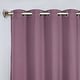 preview thumbnail 109 of 129, Superior Solid Machine Washable Room Darkening Grommet Curtains, Set of 2