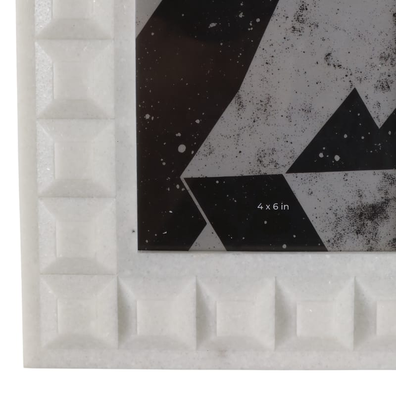 Resin Modern Photo Frame Square Block Border Design Decorative Frame