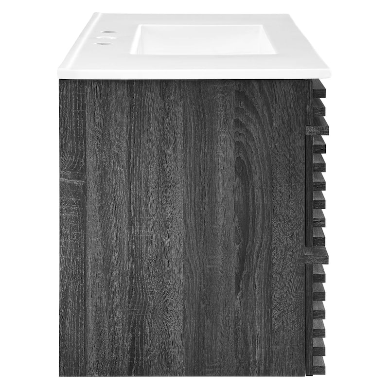 Render 36" Wall-Mount Bathroom Vanity
