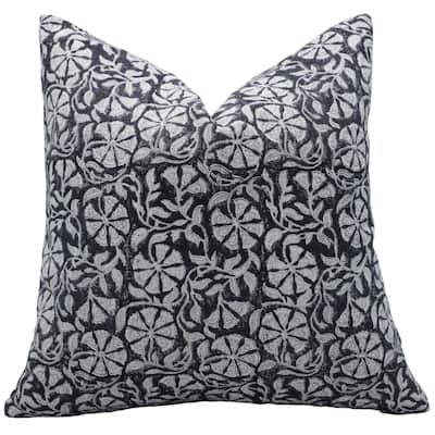 Fabdivine Linen Square Block print pillow Cover