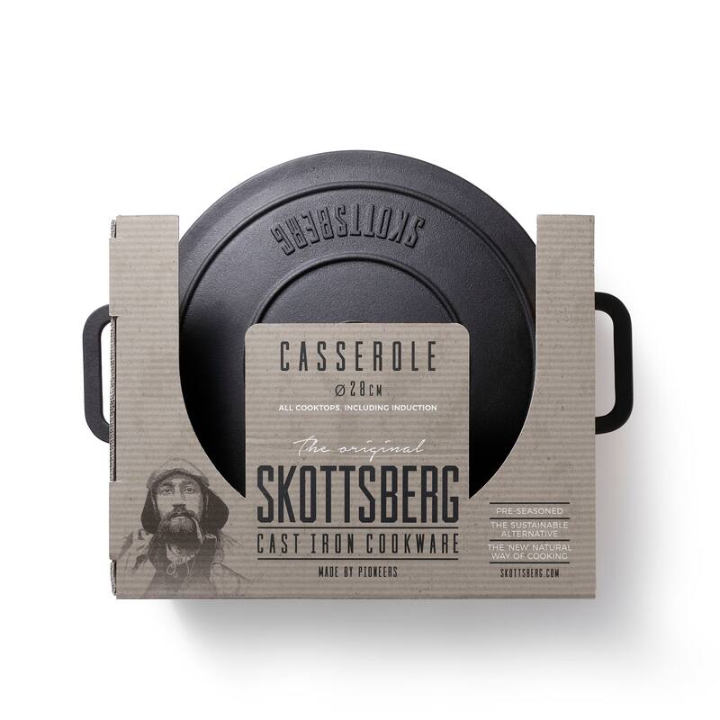 Skottsberg 3 Squart Cast Iron Casserole