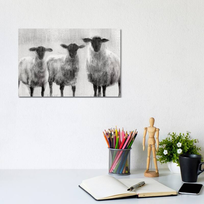 iCanvas "Rustic Sheep I" by Ethan Harper Canvas Print - 8x12x0.75
