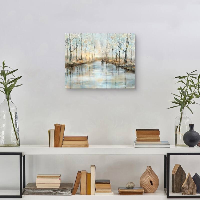 Calm Reflections II by Studio Arts Canvas Art Print