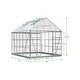 preview thumbnail 7 of 15, EROMMY 12' x 10' Outdoor Walk-in Hobby Greenhouse for Plants - 10*12