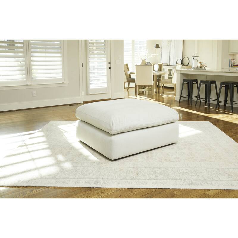 Signature Design by Ashley Next-Gen Gaucho Oversized Accent Ottoman - Ivory