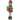 Fraser Hill Farm 48-inch African American Elf Nutcracker Figurine Holding Tree in Red/Green - Multi