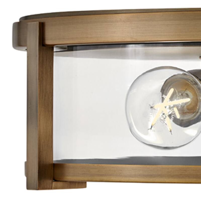 Hinkley Lighting Lowell 3 Light 16" Wide Flush Mount Drum Ceiling