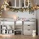 preview thumbnail 2 of 10, Mid Century Modern Twin Size Loft Bed Kids Bed