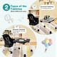 preview thumbnail 32 of 50, Babyjoy 8-in-1 Baby High Chair Convertible Dining Booster Seat with