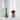 SAFAVIEH Lighting 31-inch Mae Long Neck Ceramic Green Table Lamp (Set of 2) - 14" x 14" x 30.5"