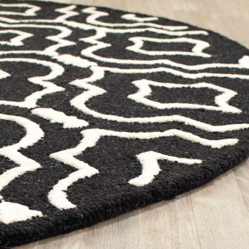 SAFAVIEH Handmade Cambridge Smaragda Modern Wool Rug
