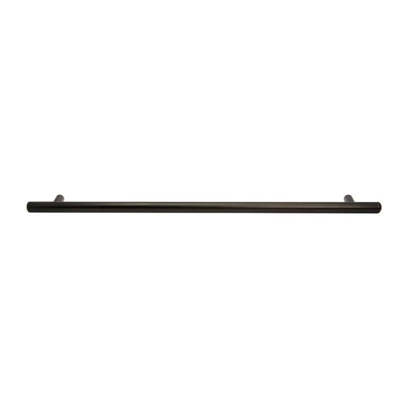 Utopia Alley Carli Cabinet Pull Handle, Brushed nickel/Matt Black 3", 5" and 12.5" Center to Center