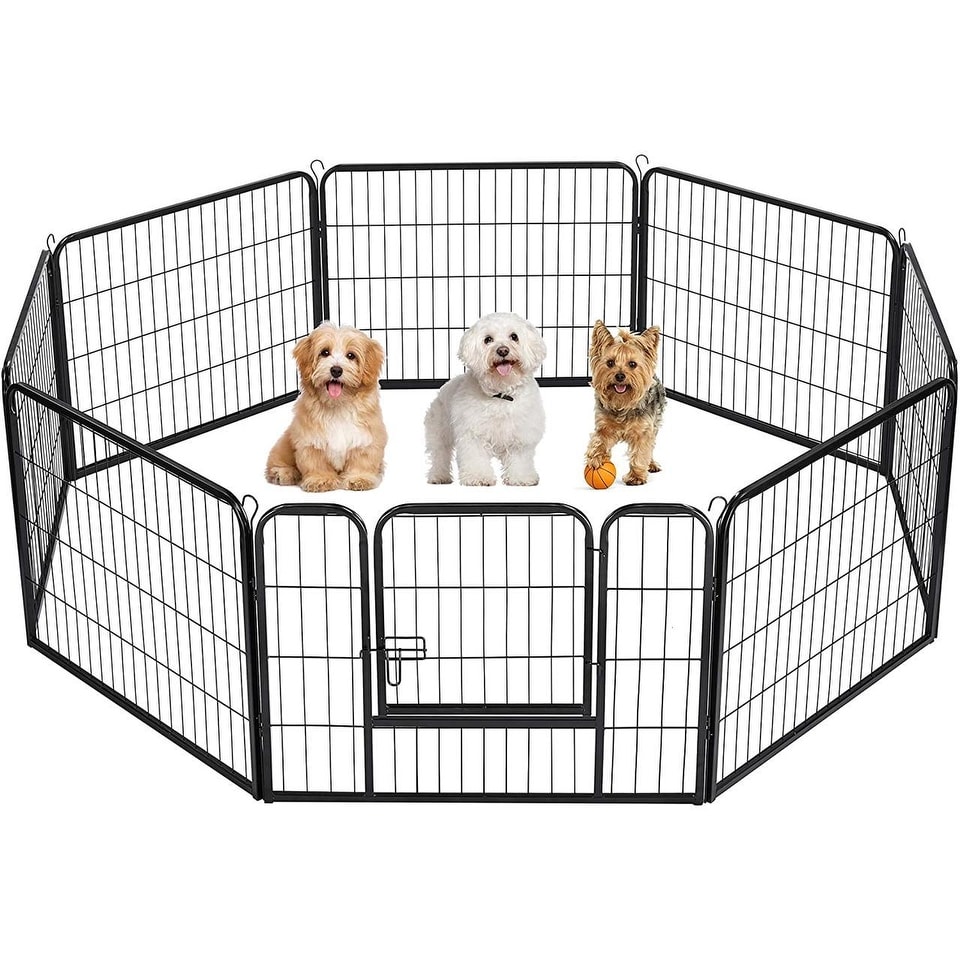 Dog run fence panels store